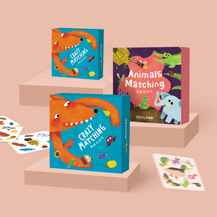 Crazy Matching và Animal Matching – Kisy Lớn khôn cùng bé – Tiệm sách và đồ  chơi